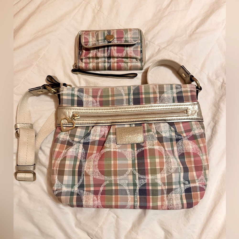 Coach Purse with Matching Wallet